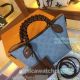 Grade Replica L---V Hina Blue Genuine Leather Women's Bucket  Handbag (4)_th.jpg